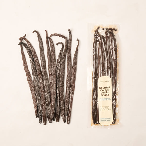 Gourmet Short Indonesia Vanilla Beans - For Extract