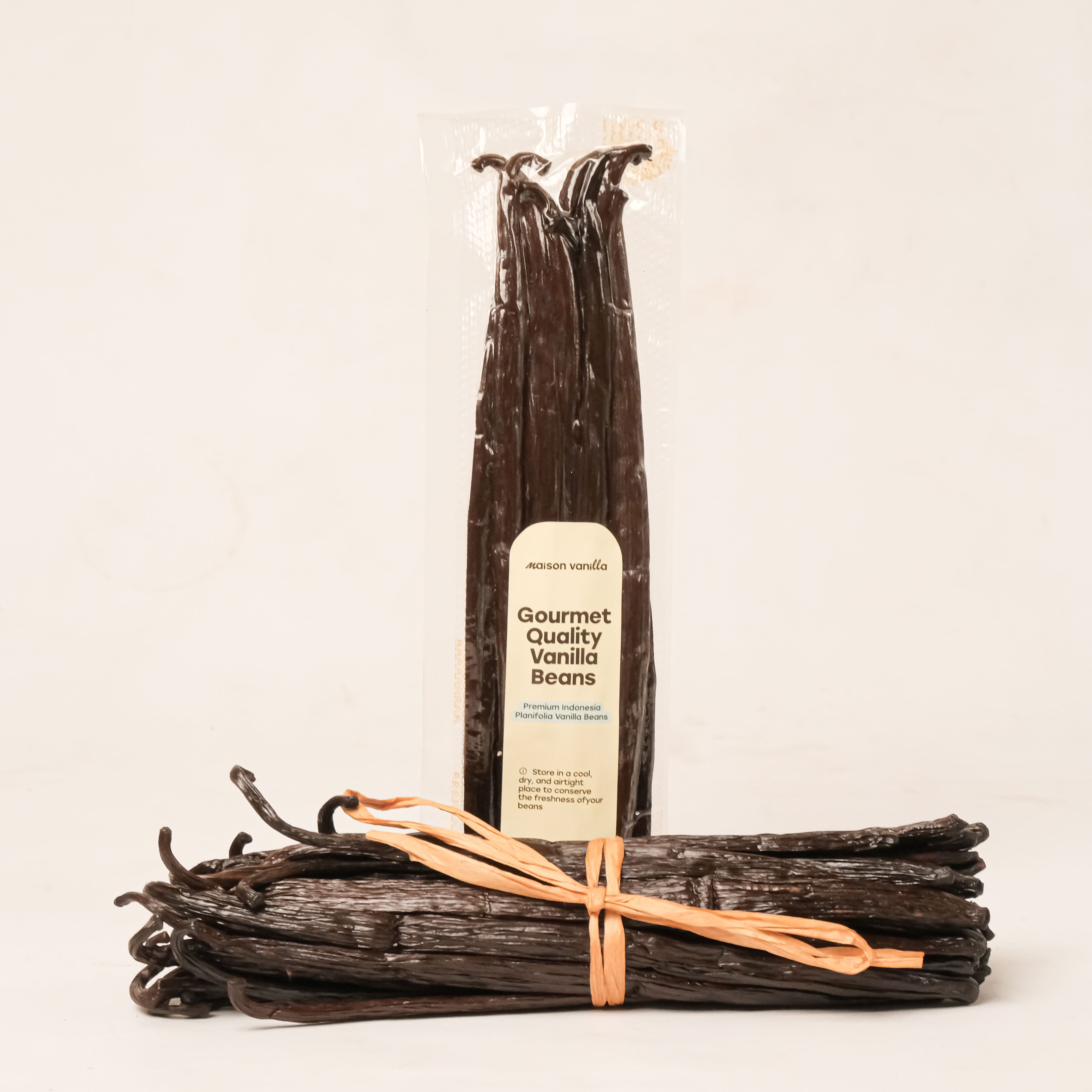 Gourmet Long Indonesian Vanilla Beans