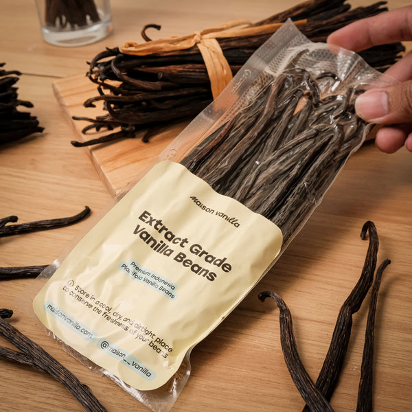 Extract Grade Indonesia Vanilla Beans